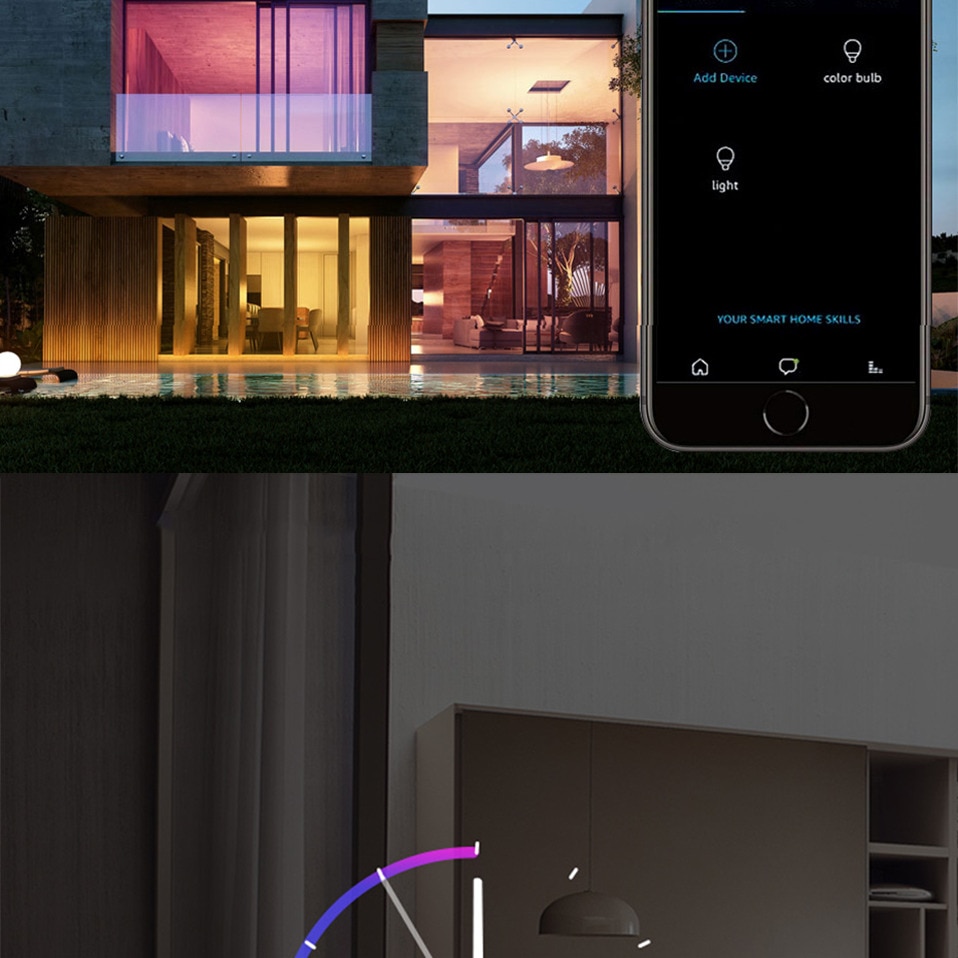 LED Bulb with Smart Life APP, Voice Control for Google Home, Alexa LED Bulb with Smart Life APP, Voice Control for Google Home, Alexa