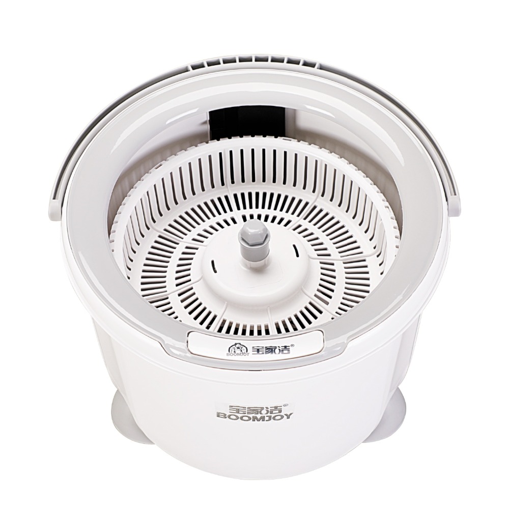 Yocada – serpillière rotative réglable avec seau de nettoyage, 2 pièces, tampons en microfibre, manche étendu pour outils de nettoyage du bois dur, 360