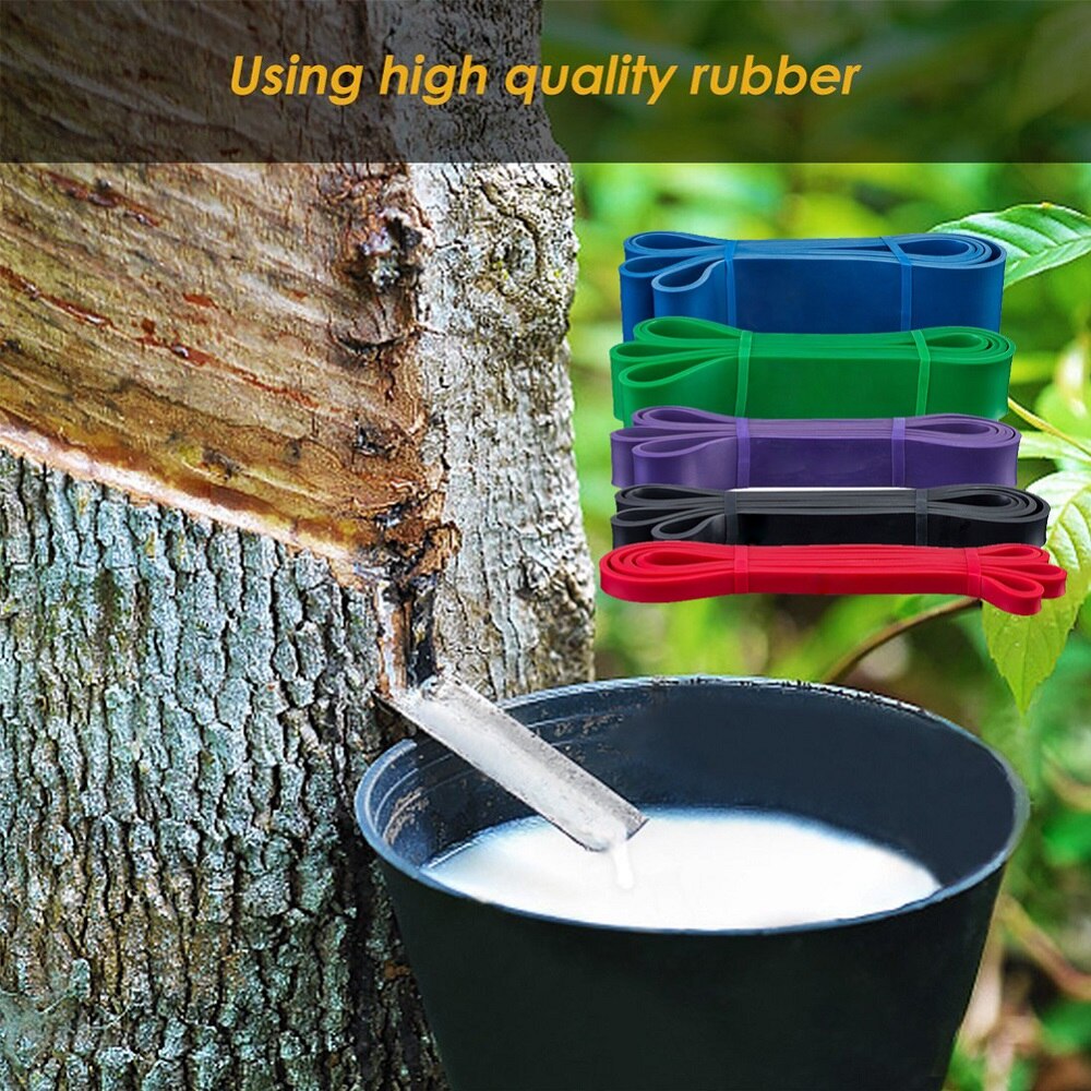 Bande de résistance élastique en Latex robuste, équipement de Fitness, traction, entraînement, Pilates