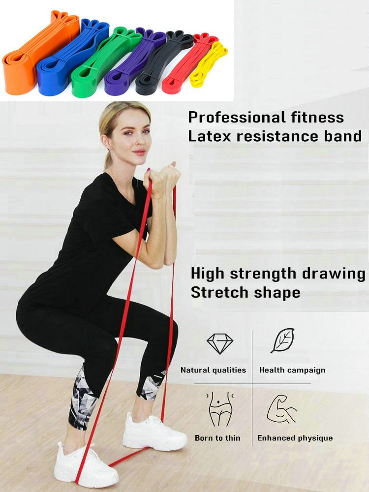 Bandes de résistance en Tube de Latex, équipement de musculation Bandes de résistance en Tube de Latex, équipement de musculation