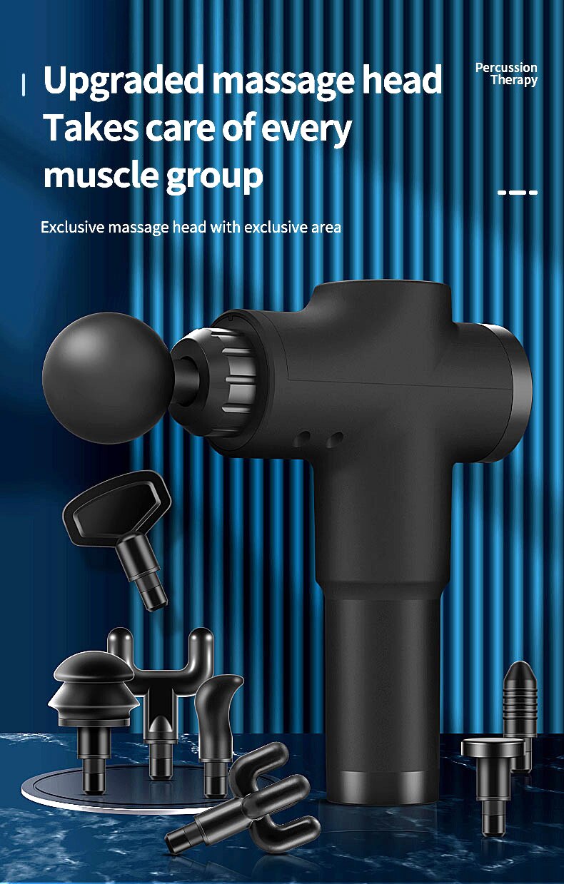 Pistolet de Massage avec écran lcd, 99 niveaux