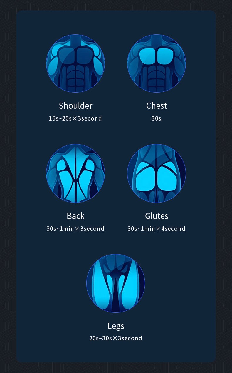 Pistolet de Massage avec écran lcd, 99 niveaux