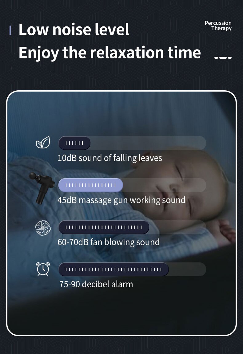 Pistolet de Massage avec écran lcd, 99 niveaux