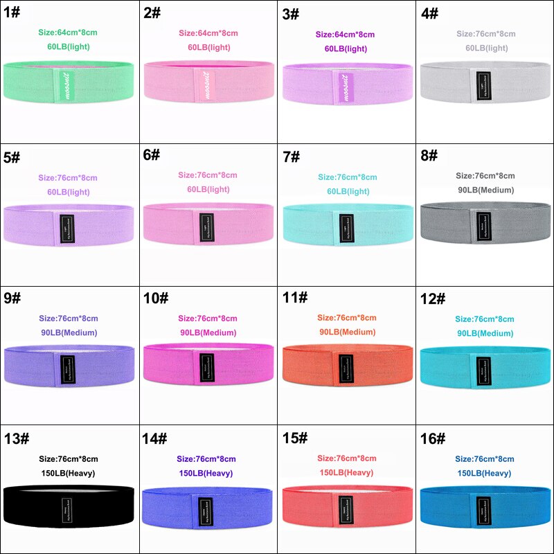 Coooco – bandes de résistance élastiques de Yoga Coooco – bandes de résistance élastiques de Yoga