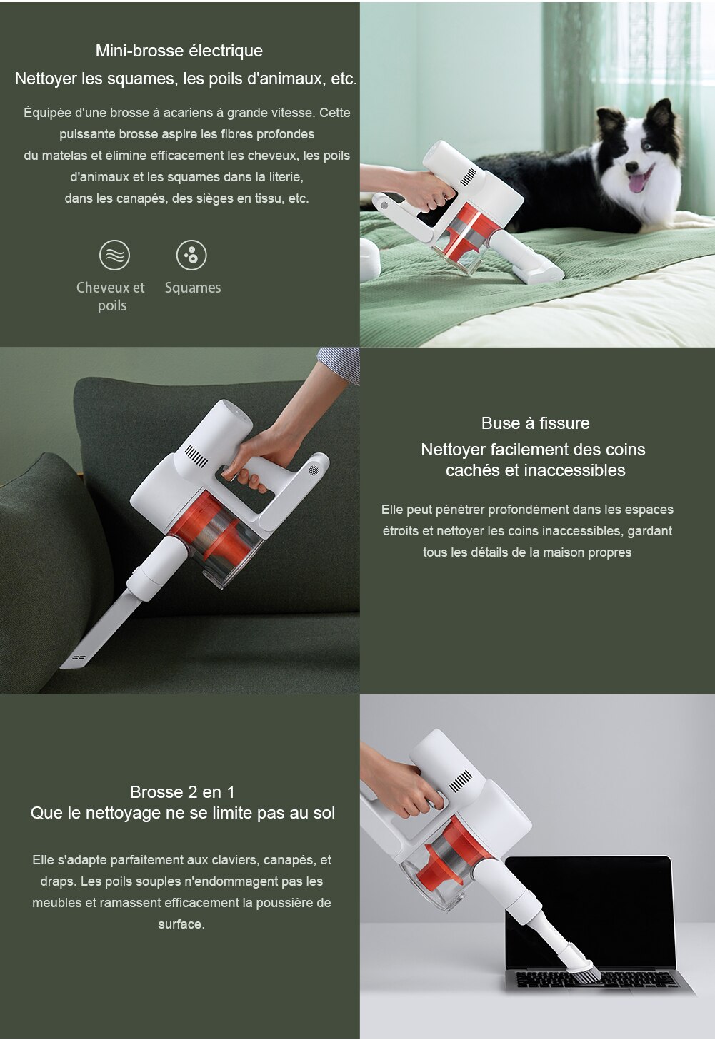 【100-10€:PDR10 】Xiaomi Aspirateur G9 aspirateur à main sans fil pour maison apartment, batterie amovible rechargeable, aspiration 120aw, collecteur de poussière, balayeuse électrique de tapis et de so 【100-10€:PDR10 】Xiaomi Aspirateur G9 aspirateur à main sans fil pour maison apartment, batterie amovible rechargeable, aspiration 120aw, collecteur de poussière, balayeuse électrique de tapis et de so