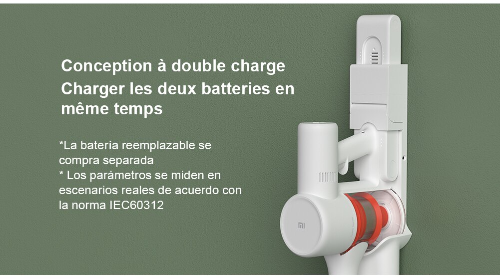 【100-10€:PDR10 】Xiaomi Aspirateur G9 aspirateur à main sans fil pour maison apartment, batterie amovible rechargeable, aspiration 120aw, collecteur de poussière, balayeuse électrique de tapis et de so 【100-10€:PDR10 】Xiaomi Aspirateur G9 aspirateur à main sans fil pour maison apartment, batterie amovible rechargeable, aspiration 120aw, collecteur de poussière, balayeuse électrique de tapis et de so