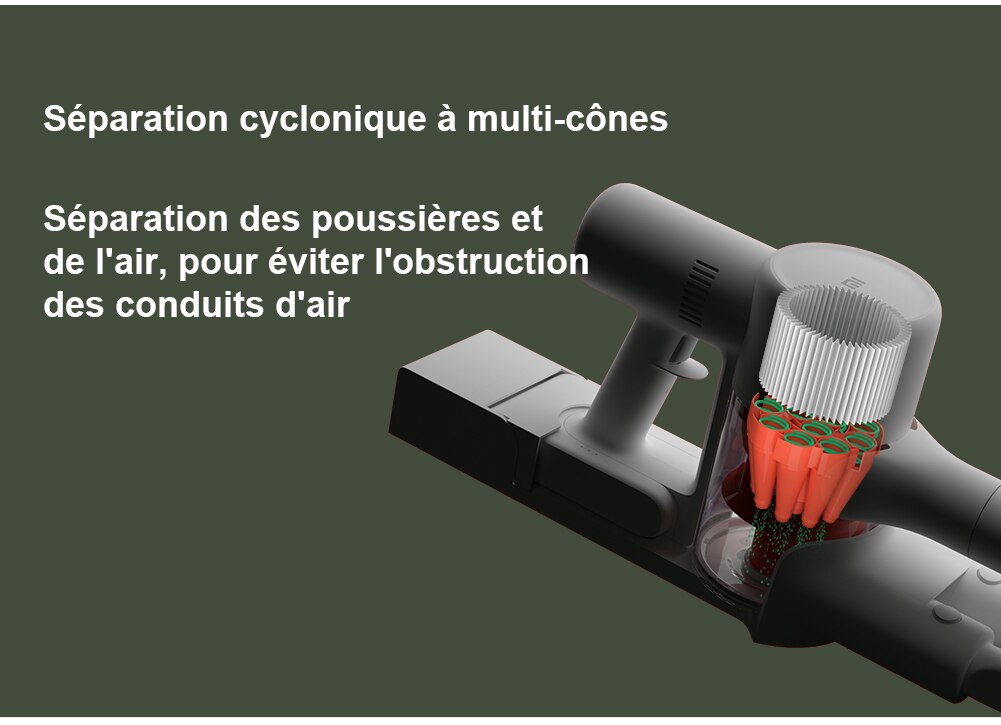 【100-10€:PDR10 】Xiaomi Aspirateur G9 aspirateur à main sans fil pour maison apartment, batterie amovible rechargeable, aspiration 120aw, collecteur de poussière, balayeuse électrique de tapis et de so 【100-10€:PDR10 】Xiaomi Aspirateur G9 aspirateur à main sans fil pour maison apartment, batterie amovible rechargeable, aspiration 120aw, collecteur de poussière, balayeuse électrique de tapis et de so