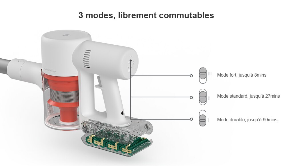 【100-10€:PDR10 】Xiaomi Aspirateur G9 aspirateur à main sans fil pour maison apartment, batterie amovible rechargeable, aspiration 120aw, collecteur de poussière, balayeuse électrique de tapis et de so 【100-10€:PDR10 】Xiaomi Aspirateur G9 aspirateur à main sans fil pour maison apartment, batterie amovible rechargeable, aspiration 120aw, collecteur de poussière, balayeuse électrique de tapis et de so