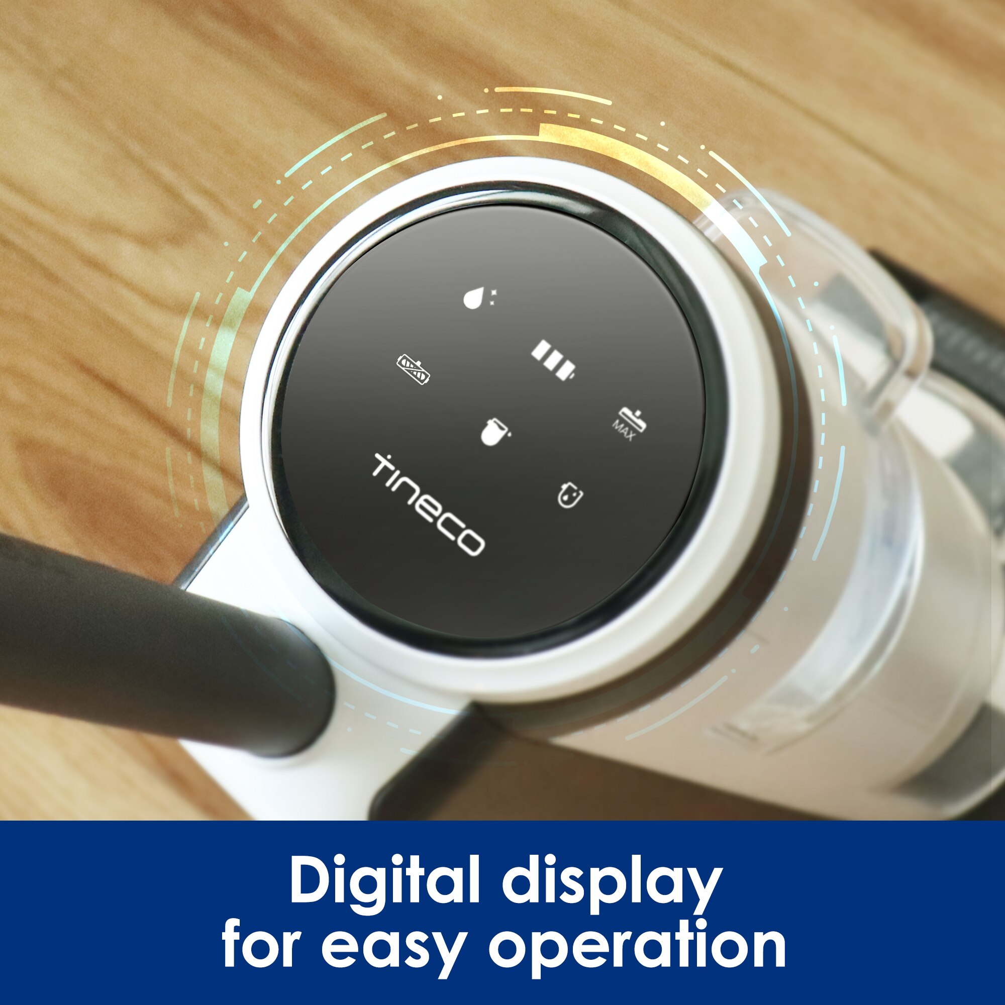 Tineco – Aspirateur de Sol Intelligent sans Fil pour Multi-Surfaces, Appareil de Nettoyage Humide et Sec, iFloor 3