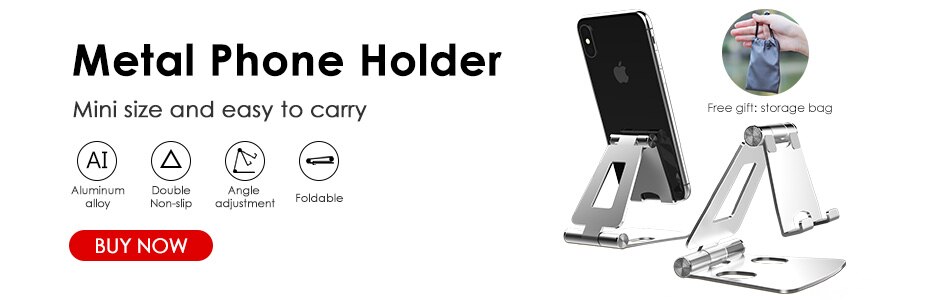 LICHEERS – support de tablette en alliage d'aluminium, pliable et réglable, pour iPad mini/iPad Air