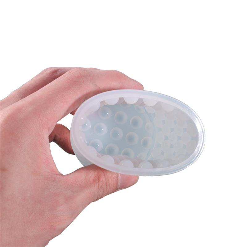 Bougie cylindrique en Silicone à rayures, porte-bougie cylindrique classique, forme cylindrique, fait à la main