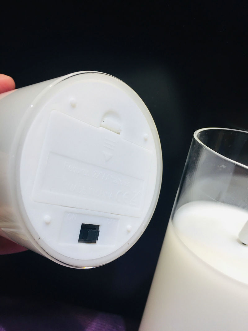 Tube en verre à LED avec télécommande ou non