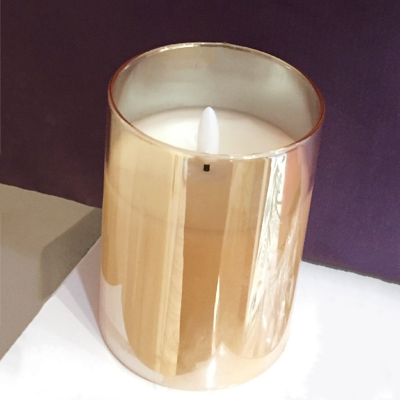 Tube en verre à LED avec télécommande ou non