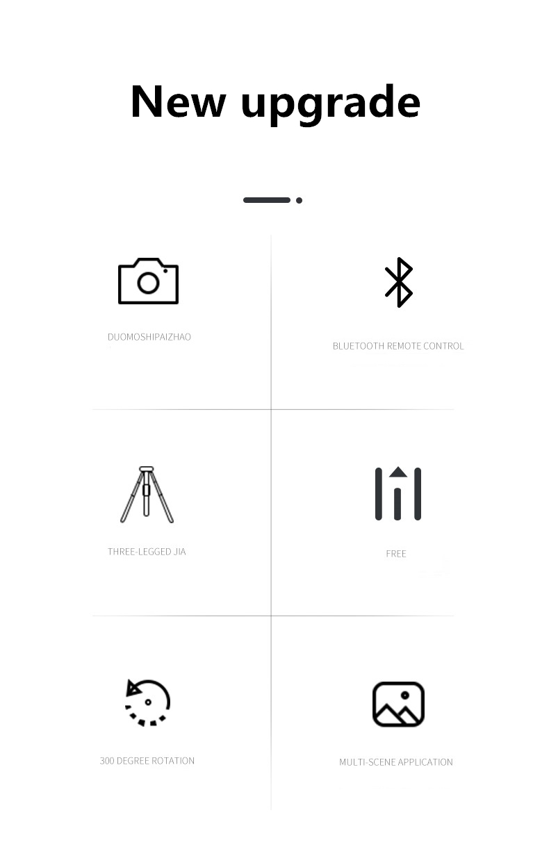 Perche à Selfie sans fil Bluetooth Perche à Selfie sans fil Bluetooth