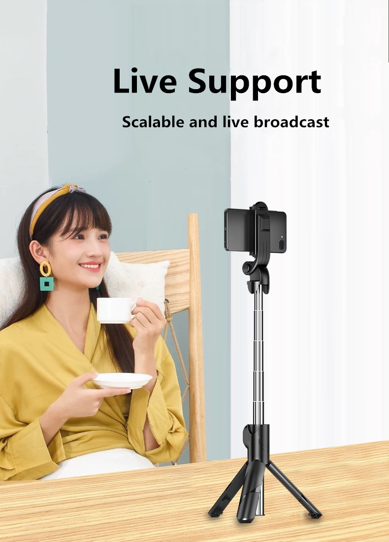 Perche à Selfie sans fil Bluetooth Perche à Selfie sans fil Bluetooth