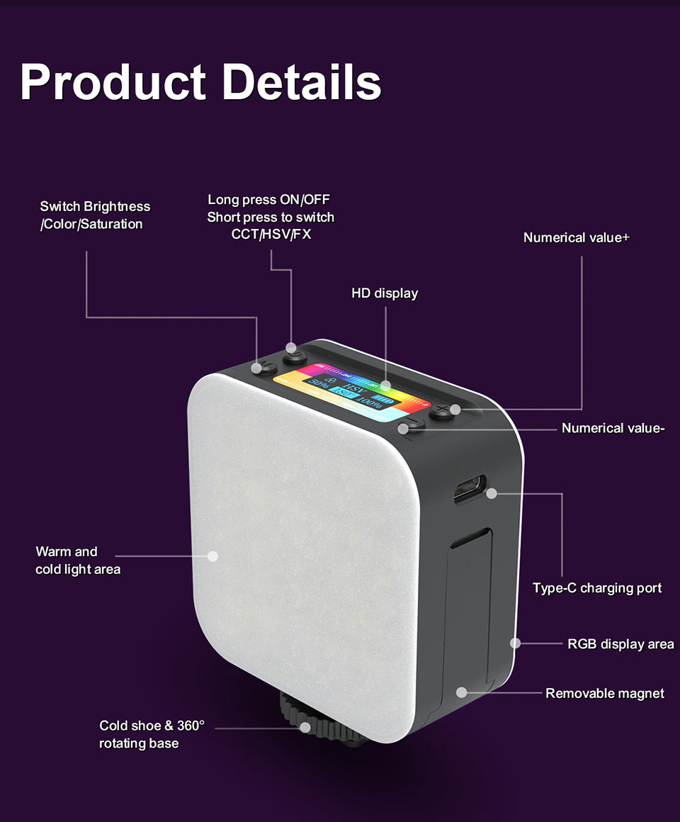 MAMEN – appareil photo professionnel DSLR