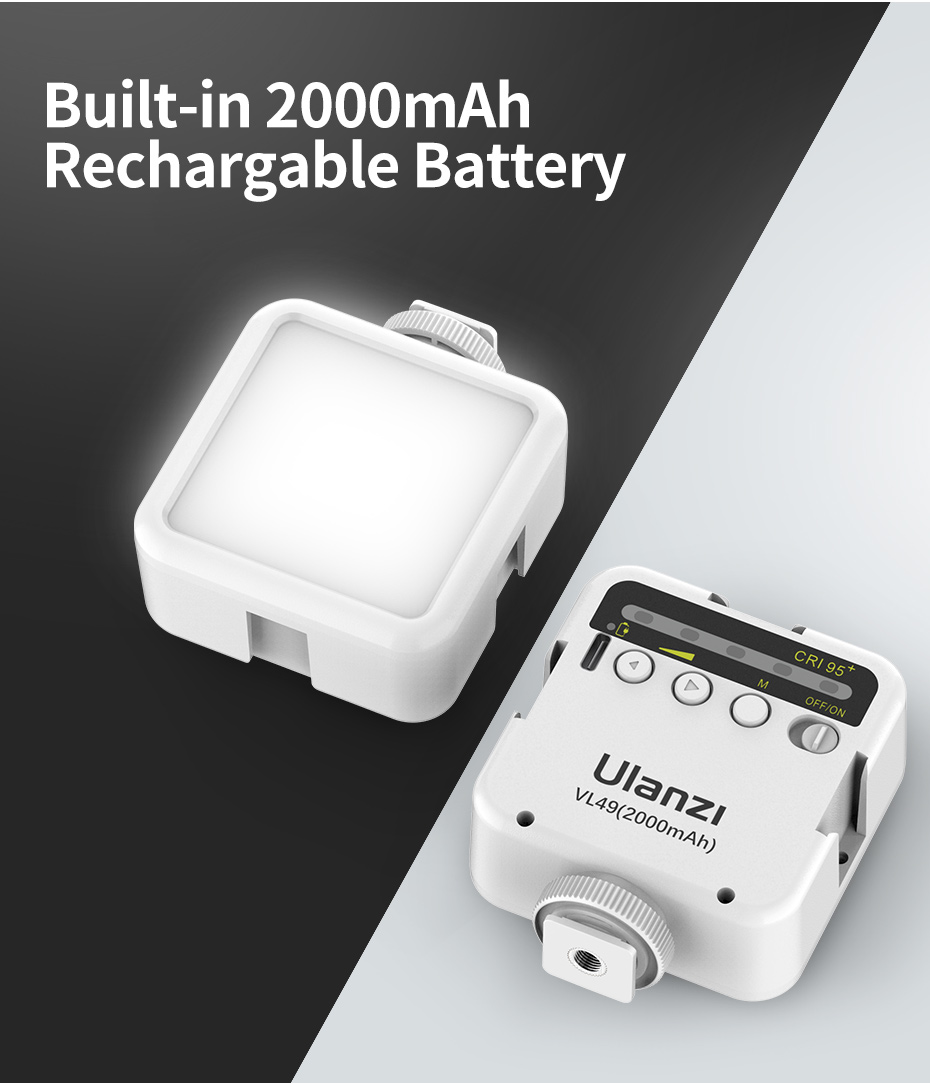 Ulanzi – Mini lampe de bureau LED VL49 6W